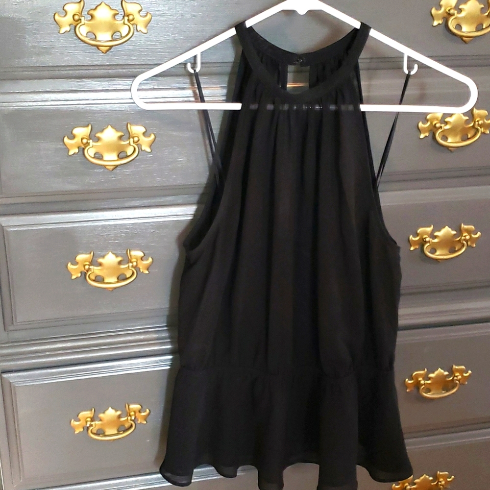 BNWT Express peplum top medium